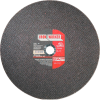 Cut Off Wheel Type 1 Ironworker 12" x 3/32" x 1" Aluminum Oxide - United Abrasives - Sait 24031 - Pkg Qty 10