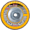 Type de disque de Rabat encore 29 4 1-2/5 "x 8/11"-60 granulation Zirconium - Abrasifs Unies - Sait 72340 - Qté par paquet : 10