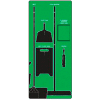 Nettoyer les signes Accuform & Mop Store-Board™, Max devoir aluminium, vert sur fond noir
