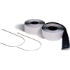 ZipWall® Zipper standard, Tissu/Plastique, Noir - AZ2 (en) - Qté par paquet : 12