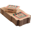 Boîtes à pizza ondulées Arvco, 12"Wx 12"Dx 1-3/4"H, Kraft, 50/Carton