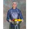 8 Mil Sewn Edge Vinyl Apron - Clear, 35" x 45"