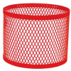 Round UltraCoat Outdoor Planter, Diamond - Red