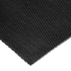 Feuille de caoutchouc néoprène texturé avec adhésif acrylique, 12 « L x 12 « L x 1/16 » d’épaisseur, 60A, noir