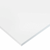 Feuille de caoutchouc de silicone FDA, 36 « L x 36 » L x 1/32 » d’épaisseur, 40A, semi-clair