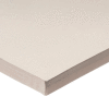 Feuille de caoutchouc de silicone FDA, 36 « L x 36 » L x 3/8 » d’épaisseur, 40A, blanc