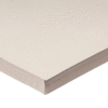 Feuille de caoutchouc de silicone FDA, 36 « L x 36 » L x 3/8 » d’épaisseur, 40A, blanc