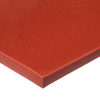 Feuille de caoutchouc de silicone FDA, 24 « L x 36 » L x 3/32 » d’épaisseur, 60A, rouge