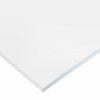 Feuille de caoutchouc de silicone FDA, 12 « L x 12 » L x 1/8 » d’épaisseur, 60A, semi-clair