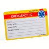 Carte d’identité portefeuille en plastique Vital ID 2-1/2 » x 9 », 200/pqt