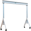 Grue portique en aluminium à hauteur réglable Vestil™, 6000 lb. Capacité, 15'L x 13-3/16'H