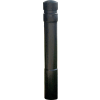 Arc décoratif Bollard couvercle forme tuyau 6" -6-5/8" noir