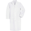 Pince-Front blouse Kap® rouge masculin, White, Poly/coton, M