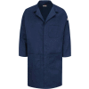 Bulwark® unisexe dissimulé blouse Front Snap, coton/Nylon, marine, M