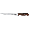 Victorinox 7 Fillet Knife, Straight Blade, Flexible, Rosewood Handle 40311
