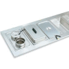 Vollrath® Adaptor Plate With Two 8-3/8" Holes - Pkg Qty 4
