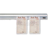 Vollrath® porte-chèques, 2536, 36 » de long, aluminium brossé - Qté par paquet : 2
