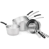 Vollrath® Aluminum Tapered Sauce Pans 5-1/2 Qt. - Pkg Qty 6