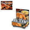 Vollrath® Cayenne® 720201103, 4 Qt. Full Size Merchandisers w/Menu Board Country Kitchen