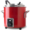 Vollrath® Retro Stock Pot Kettle Rethermalizer, 7217755, 7 Litres, Fire Engine Red Finish