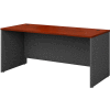 Bush Furniture Wood Desk Shell - 66" - Hansen Cherry - Series C