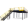 Wildeck® Industrial Steel Mezzanine 16'L x 11'D x 9'H Dégagement