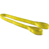 Liftex® Pro-Edge® 2"W 8'L 1 Ply Eye & Eye Poly Web Sling Flat Eyes