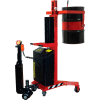 Wesco® Power Drive Drum Lift - Manual Tilter 240130 pour 55 gallons de tambours - Capacité de 800 lb