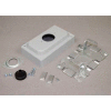 Wiremold 1546T Telephone Outlet Box W/ 1/2" Rubber Stem, 5-1/16"L