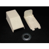 Wiremold 2310a Entrance End Fitting, Ivory, 4-1/2"L