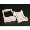 Wiremold 2348s/51-Wh Shallow Device/Extension Box, White, 4-3/4"L