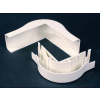 Wiremold 2918FO-FW External Elbow, FiberReady, Fog White, 3-3/4"L