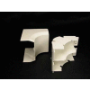 Wiremold 40N2F17V 2" FiberReady Internal Elbow, Ivory, 4-1/2"L