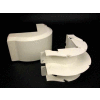 Wiremold 40N2F19V 2" FiberReady External Elbow, Ivory, 4-1/2"L
