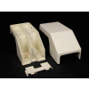 Wiremold 40N2F74V Transition Fitting to PN03, PN05, PN10, PN20, Ivory, 6-1/8"L