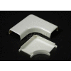 Wiremold 411-Wh 90° Flat Elbow, White, 2-1/16"L