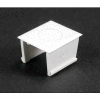 Wiremold 5004gy Blank/Coax Adapters, Gray, 3/4"L