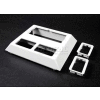 Wiremold 5007C-2ABWH Deep Device Plate For P&S Activate, White, 5-3/16"L
