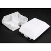 Wiremold 5010AGY Entrance End Feed, Gray, 5-1/16"L