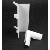 Wiremold 5017CBK Internal Cover Elbow, Black, 5-5/16"L
