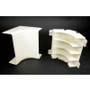 Wiremold 5417FO 2" FiberReady Internal Elbow, Ivory, 4-1/2"L