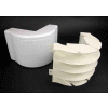 Wiremold 5418FO-WH 2" FiberReady External Elbow, White, 6-7/8"L