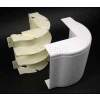 Wiremold 5518FO-WH 2" FiberReady External Elbow, White, 3-1/2"L