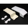 Wiremold 5574 Transition Ftg 5500 to 400, 800, 2300 & PN Series Raceway, Ivory, 9-1/8"L