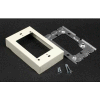 Wiremold 5751wh 1-Gang Flush Type Extention Adapter, White, 4-5/8"L
