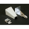 Wiremold 5785wh Combination Connector, White, 3"L