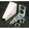 Wiremold 5786wh Adjustable Offset Connector, White, 3-7/16"L