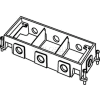 Wiremold 880CS3-1 étage 3-Gang profonde boîte, entièrement réglable