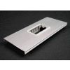 Wiremold Al33562a 2a Mini Adapter Bezel Cover Plate, Includes Bezel, 6"L