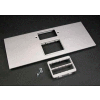 Wiremold Al5256-Gmabrt Gfci & Rt Series Mab Adptr Bezel Cvr. Plate, Inc. Both Bezels,12"L - Pkg Qty 12